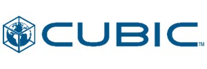 Logo: The globe inside a blue cube, next to 'CUBIC' in large blue text