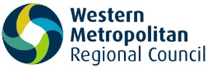 Logo: a blue circle with green, blue, green-blue and yellow swooshes, next to the blue text 'Western Metropolitan Regional Council'