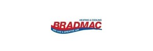 Bradmac Heating and Cooling Business Logo