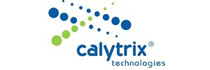 calytrix technologies in blue text with green and blue circles above.