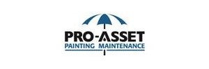 Pro asset Painting Maintenance text with image of umbrella behind 