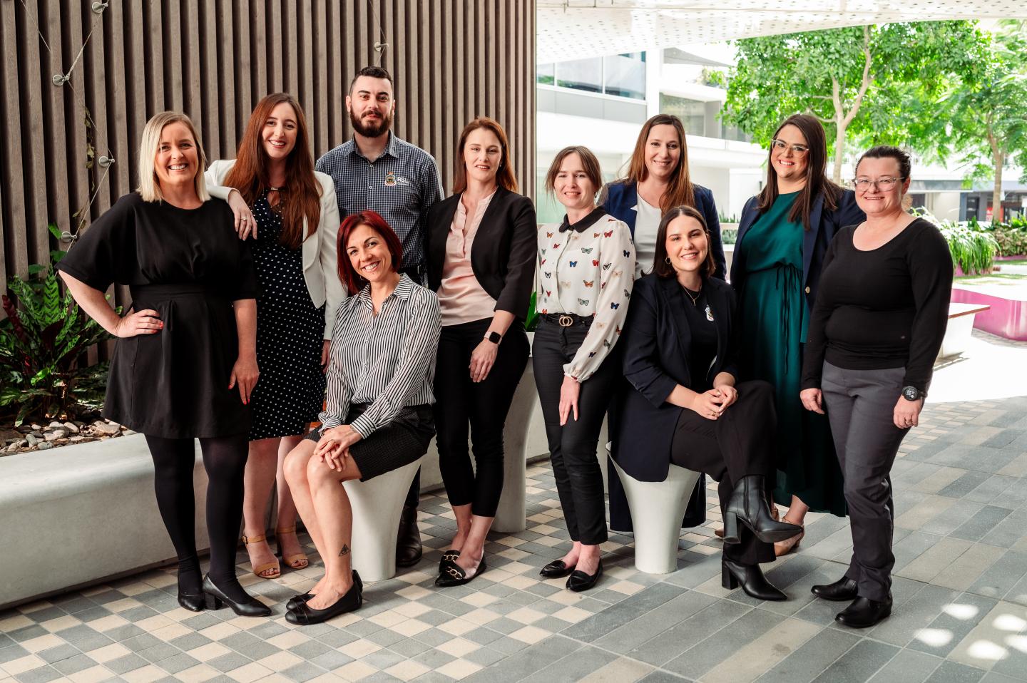 Group photograph of RSL Queensland staff