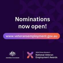 Veterans Employment - awards 2024 open