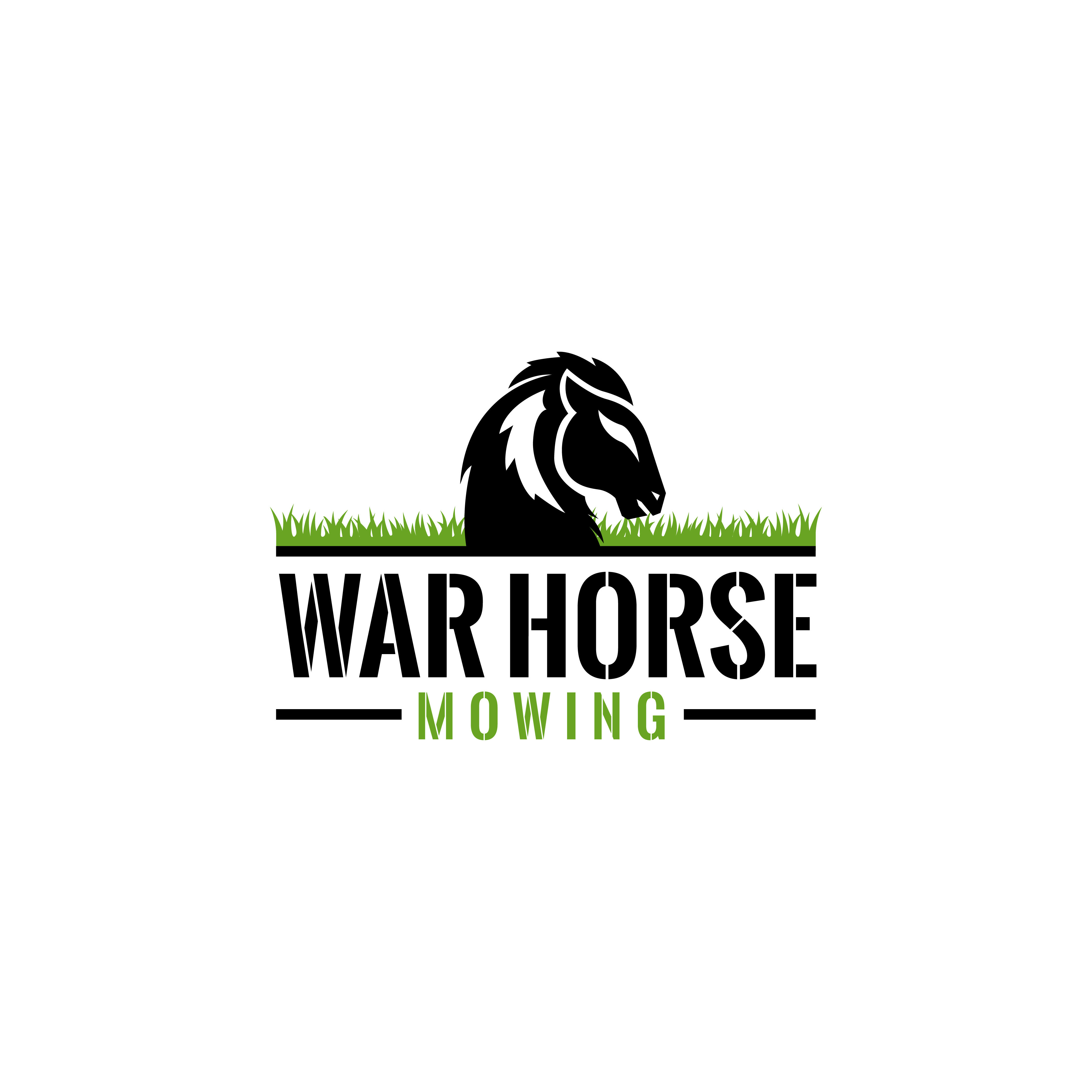 War Horse Mowing logo