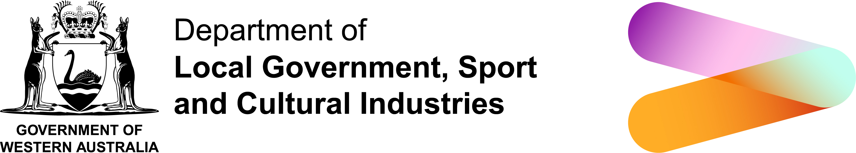 Department of Local Government Sport and Cultural Industries logo